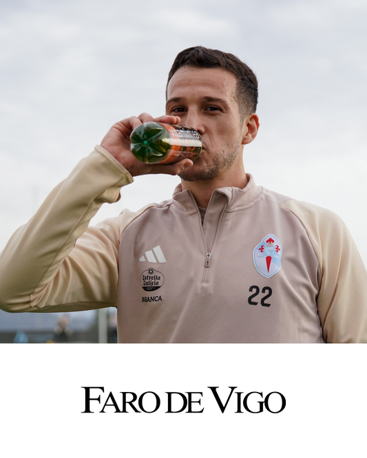 VIWA Vitaminwater, el agua con vitaminas que beben todos los jugadores del RC Celta