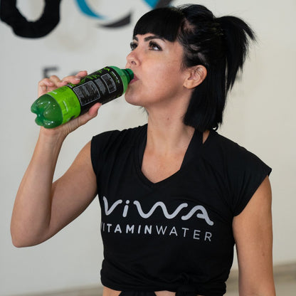 VIWA VitaminTEA - Pack 12x600ml - Refresco de Limón y Lima con Extracto de Té Verde Orgánico
