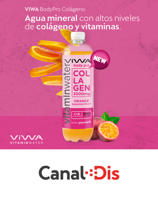 Viwa Vitaminwater lanza una bebida con colágeno y vitaminas única en el mercado