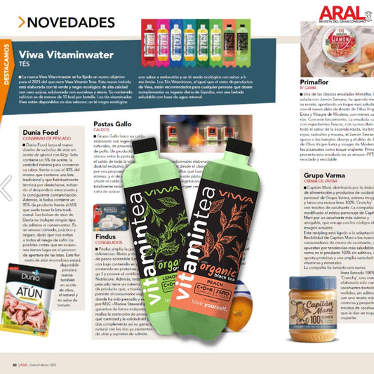 VitaminTea. Producto Destacado Revista ARAL
